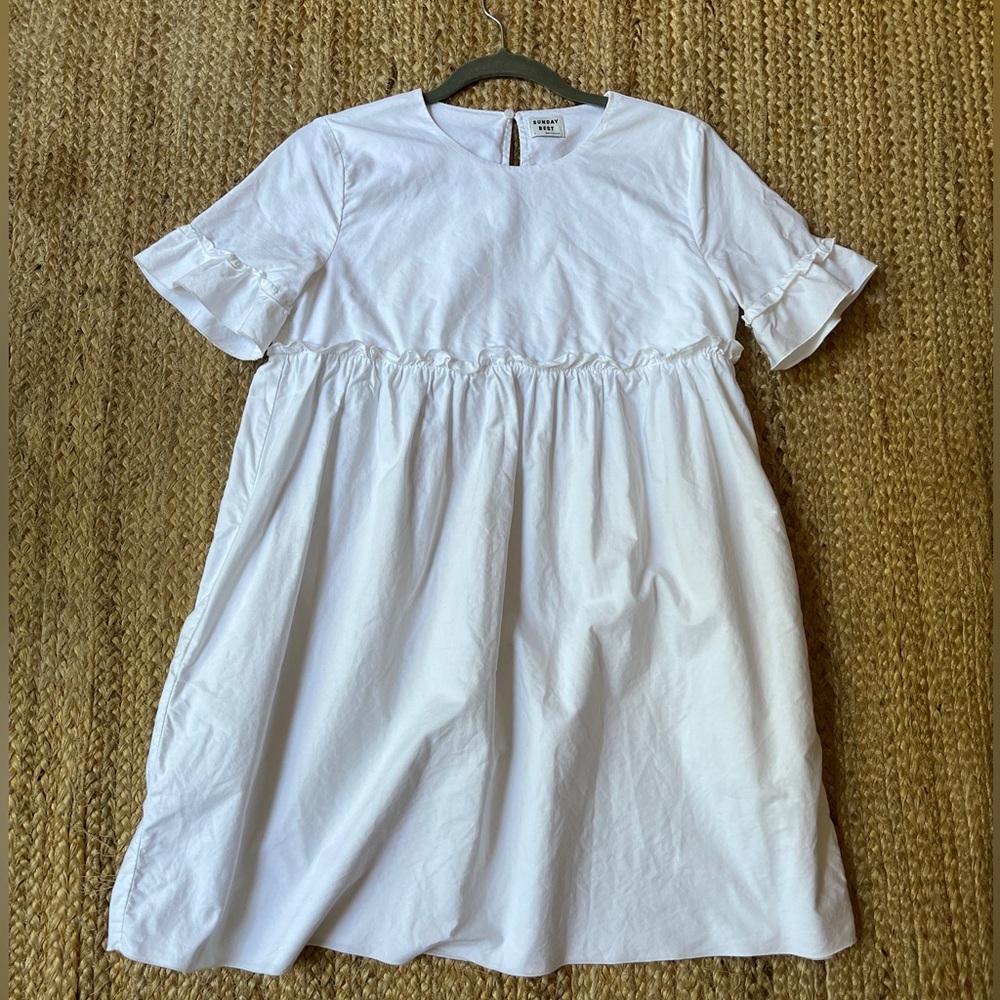 Sunday Best TYBEE DRESS White mini dress